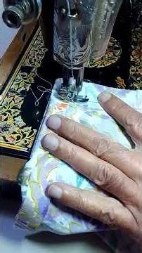 Hide the seam allowance of sleeves opening.