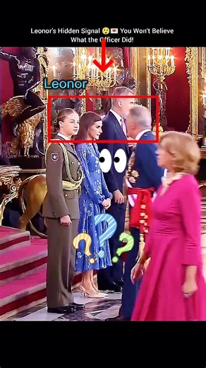 Princess Leonor’s Hidden Signal – What the Officer Did Will Shock You!