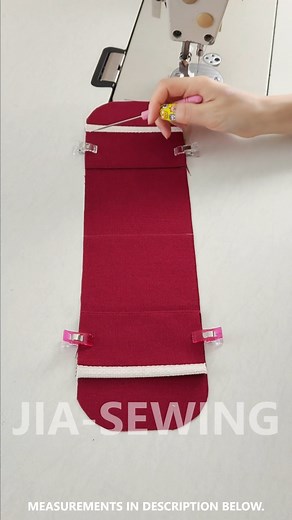 Quick Sewing Tips No.77 | DIY Mini Duffel Bag 👜✨