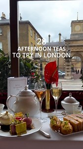 28 pretty afternoon teas in London. Expect to sip tea while overlooking views of Tower Bridge and Buckingham Palace 🫖 Yes, really. That’s not all… there’s even an afternoon tea with a sweets trolley 🍭 #designmynight #thingstodoinlondonwithfriends #afternoonteainlondon #londonhiddengems | DesignMyNight.com