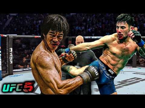 Bruce Lee vs. Esteban Ribovics (EA sports UFC 5)