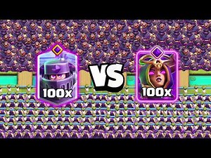 [MAX] EVO Mega Knight vs EVO Witch | Clash Royale Ultra Challenge #1