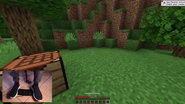I Tried To Beat Minecraft With Foot Pedals