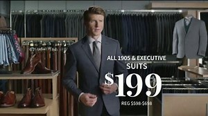 JoS. A. Bank Super Tuesday Sale TV Spot, 'February 2019: Suits, Dress Shirts and Clearance'