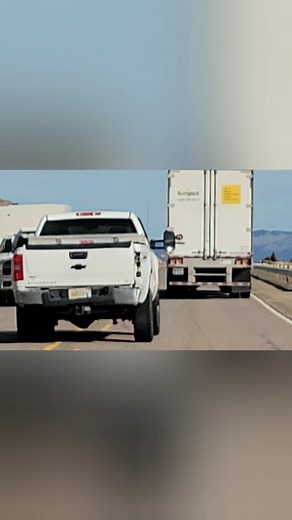 As I was traveling to Butte yesterday, I noticed that the truck in front of me was all over the road, and started to go off the pavement at 70 mph then jerking back onto the road.. After watching this go on for a few minutes, I decided that I should call it in and report it. For some reason, I felt like I should try to get a video clip of the truck to give to law enforcement in case they needed it. I wasn't watching my phone screen, but I hit record right as the truck almost hit guardrail on the