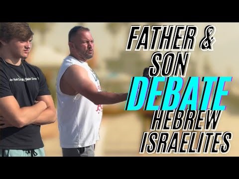FATHER AND SON VS BLACK HEBREW ISRAELITES DEBATE FAITH.