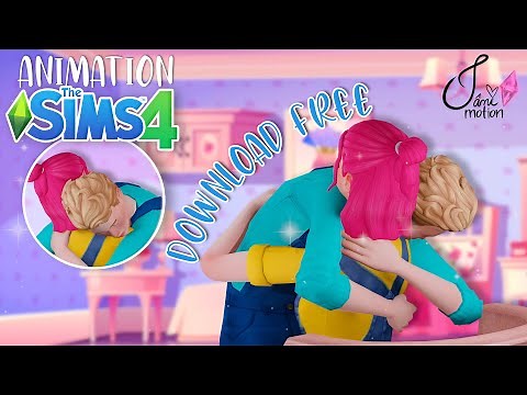The sims 4 animation | Hugging sitting | Download FREE