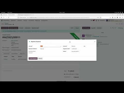 How to Manage Invoice Partial Payment Reconciliation in Odoo | Partial Invoice Payment Odoo App