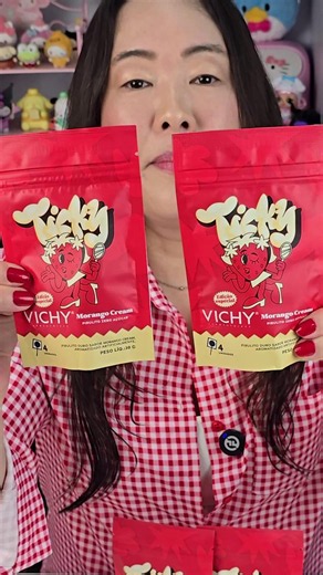 New Strawberry Cream Flavor Ticky Lollipop #shorts #lollipop #ticky