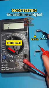 893K views · 11K reactions | DIODE TESTING USE MULTITESTER DIGITAL #diy #reels #electronics #electronic #electric | Elektronika info | Facebook