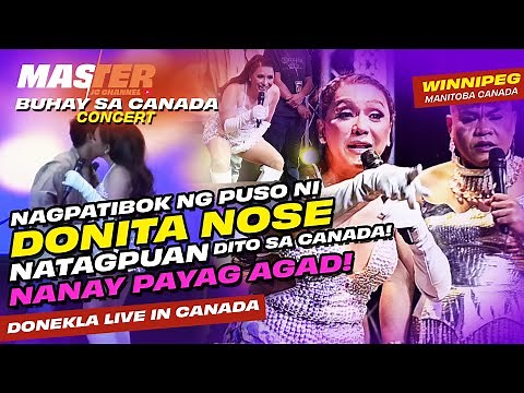 Bagong pag-ibig ni Donita Nose natagpuan na sa Canada | DONEKLA Live in Winnipeg