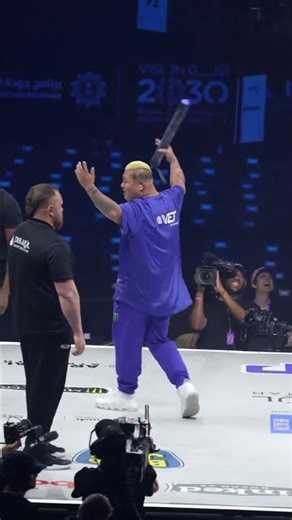 Slapped him into a dance 😂