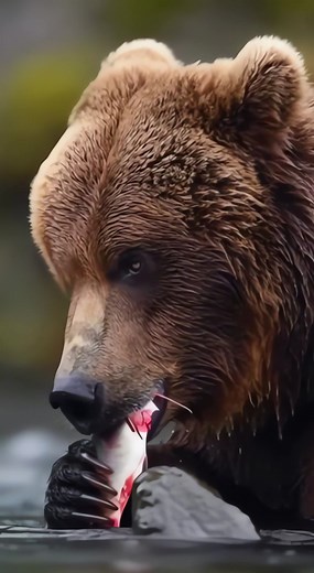 Incredible Bear Catching Fish in Seconds! 🐾 #bearcatch #NatureDocumentary #WildlifeFootage | Arifur Rahman