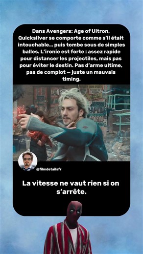 Le Regard Glacial de Quicksilver Envers le Flic Est Légendaire ⚡ | Avengers: Age of Ultron (2015)