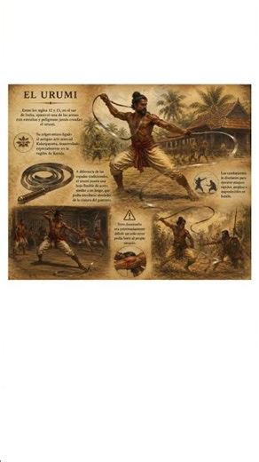 El urumi el arma flexible más peligrosa de la historia #curiosidadeshistoricas