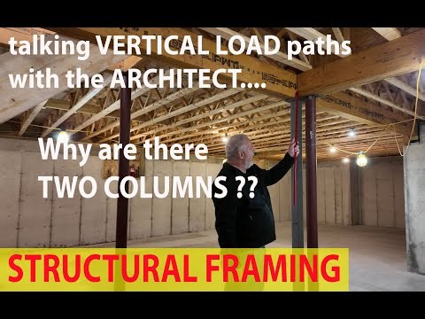 STRUCTURAL FRAMING DETAILS - the VERTICAL LOAD PATH