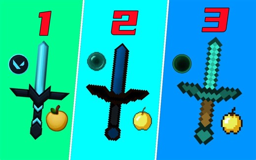 分享三款美丽的PVP材质包!帮粉丝修改材质包并发布到B站?我的世界PVP材质包微调修改#2![我的世界PVP材质包推荐/实战测试/瓦罗兰特PVP材质包]