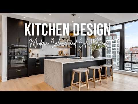 Modular Kitchen Design Concepts with Modern Cabinet and Color Trends