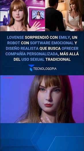 Emily: el robot con IA que redefine la intimidad