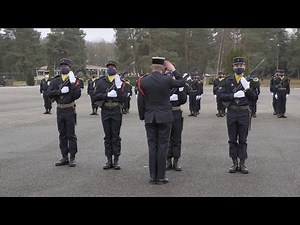 Le 16ème BCP décore ses nouveaux chasseurs