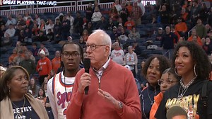 🎥 Lawrence Moten Tribute 🧡 The 'Cuse Family celebrated the life and legacy of Lawrence Moten at halftime of Saturday's win vs. Notre Dame at the JMA Dome. | Syracuse Orange