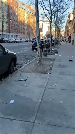 Most Trashy Streets & Sidewalk #slums #newyork #travel