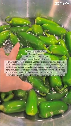 Cowboy Candy #Recipe for Canning #jalapeño