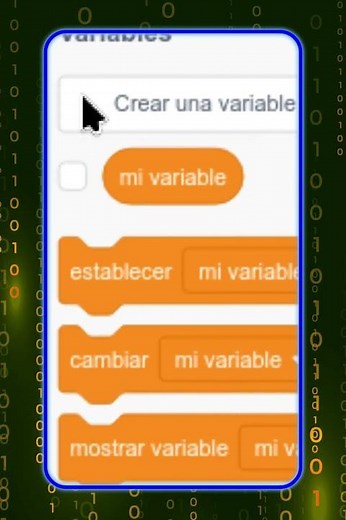 Aprende a programar en Scratch Crear una variable - #scratch #algoritmo #programacion #educación