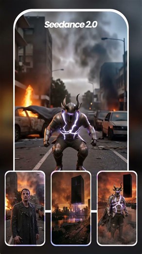 I Turned Into a Supervillain Using Seedance 2.0 ⚡️