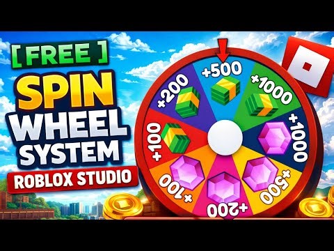 [ FREE ] Spin Wheel System Roblox Studio