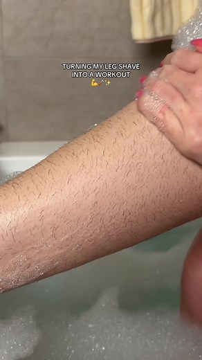 Leg Shave Workout: Toned Arms & Glowing Skin Routine