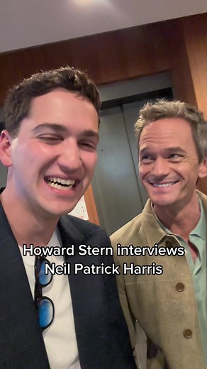 Neil Patrick Harris Interview with Howard Stern: Behind the Scenes