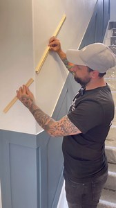 82K views · 2.4K reactions | How To Join Angles Around Corners & Up Stairs #howto #carpentry #mitre #diy #homeimprovement #wallpanelling #reels | The Home Improvements Channel Uk | Facebook