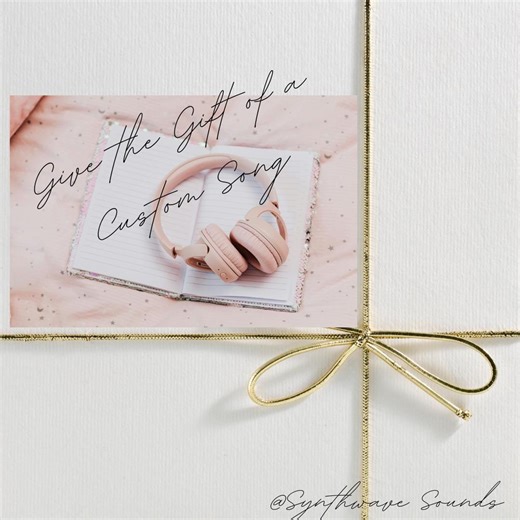 Gift a Personalized Song – Custom Lyrics & Music Tailored to You! - Etsy