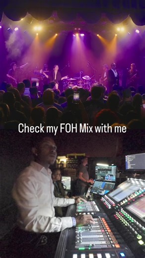Check Out my FOH Mix with me! This is from a five night residency with the artist #Blxst at The Roxy Theatre. This particular song is called searching. I wanted to showcase this song in particular because there’s a lot of space within the groove and the plug-ins that I’m using helped me keep the stage volume low in all of the microphones. if you have any questions about how I have everything set up, etc. please comment below! Mixer: @digico.official SD12 Processing: @Waves Audio Mics: seelectron