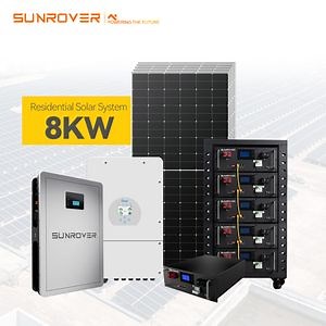 [Hot Item] 5kw Kit Hybrid Complete Panel Home Solar Power System 8kw Home Solar System