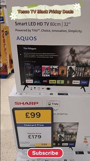 Tesco TV black friday sale #bargain #blackfriday