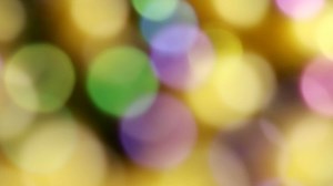 Bokeh effect with yellow and green - Free Stock Video