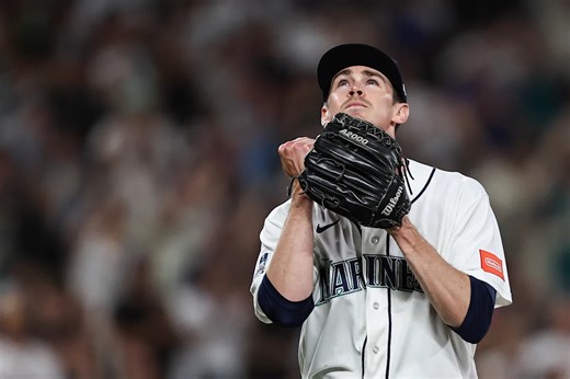 Mariners starter Emerson Hancock strikes out 14 on Randy Johnson jersey retirement night ... but Seattle loses
