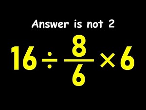 Try Solving This Tricky Math Expression!