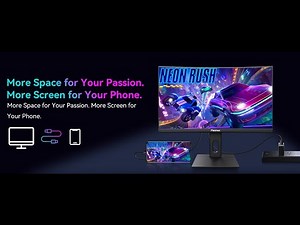 Pisichen Curved 27 Inch Touchscreen Monitor