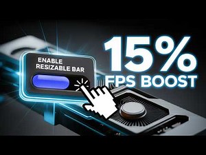 Enable Resizeable Bar on ANY GPU for a 15% FPS Boost (Rebar Guide)