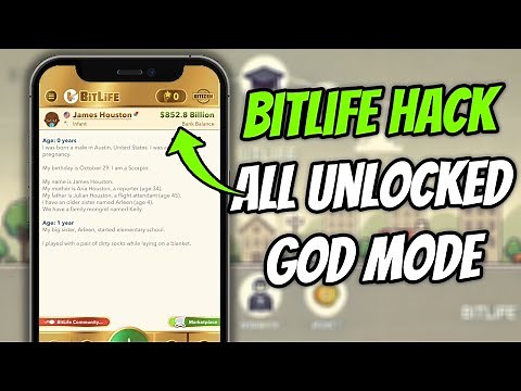 BitLife HACK/MOD ✅ All Unlocked, God Mode, Bitizenship with BitLife MOD (iOS Android)