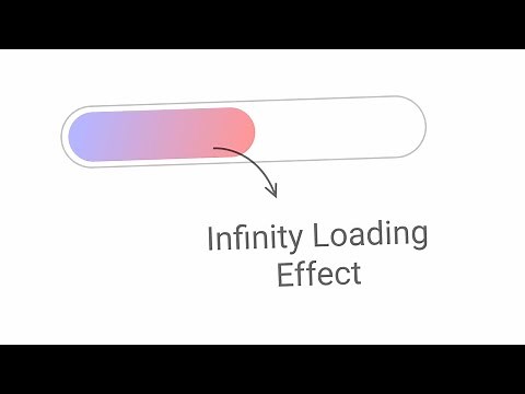 How to make infinity loading animation | CSS Quick tip | Loading animation