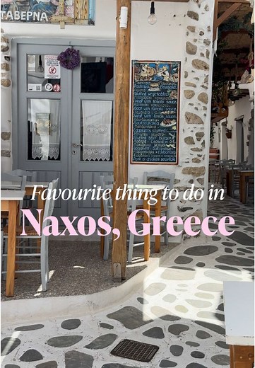 Best things to do in Naxos, Greece 🇬🇷🧿 we spent 5 days here and could have stayed longer. 🫶🏻 wander the beautiful old market streets 🍷 sunset dinner/ drinks at Drinks in Peace ⛲️ visit the Tragea region in the mountains (Halki, Filoti & Apiranthos) 🏛️ sunset views at Temple of the Apollo ⛪️ wander the Venetian walled Kastro within Naxos town 🍶 drinks with an amazing view of Naxos old town at Avaton 1739 #naxos #naxosisland #naxosgreece #greekislands #greekisland #greekislandhopping #gree