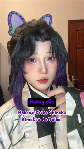 Hướng Dẫn Makeup Cosplay Shinobu | Tutorial Maquillaje de Shinobu