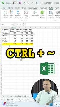 Excel Shortcut Keys F2 & CTRL+~ | Boost Your Speed in Excel | Excel Tips & Tricks|Computer With Guru