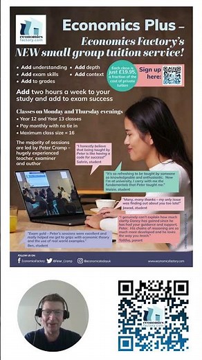 Economics Plus Tuition #aleveleconomics #tuition