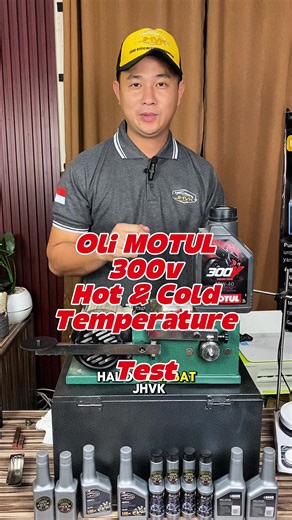 Oli MOTUL 300V: Testing Performance in Hot and Cold Temperatures
