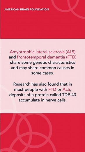 Connections Between ALS & FTD